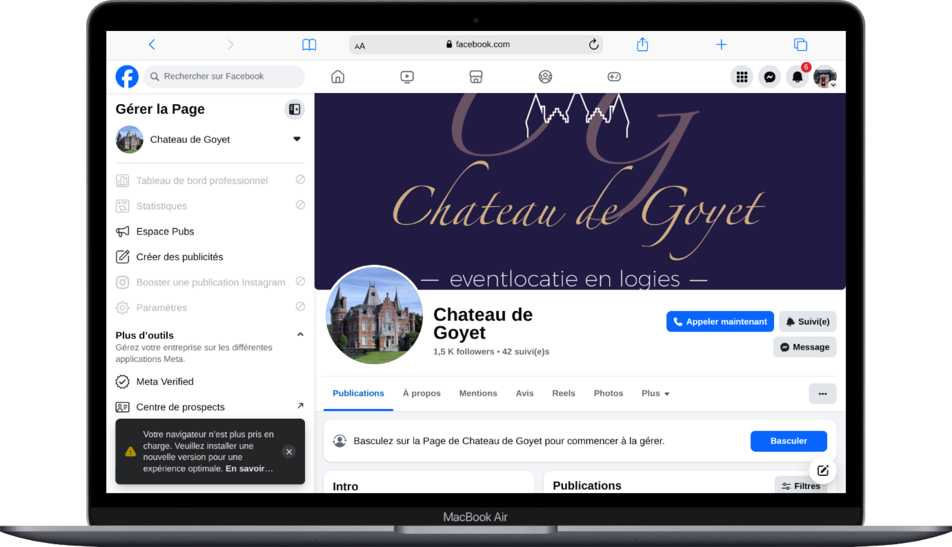 Lire la suite à propos de l’article Château de Goyet